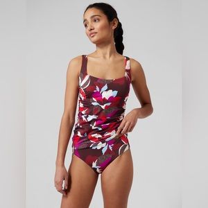 Athleta Square Neck Bra Cup Tankini